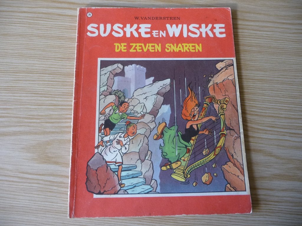 Suske & Wiske - de zeven snaren - € 1, Boeken, Stripverhalen, Willy Vandersteen, Eén stripboek, Ophalen of Verzenden, Zo goed als nieuw