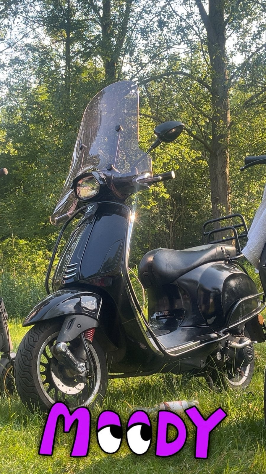 Vespa sprint A klasse, Ophalen, Zo goed als nieuw