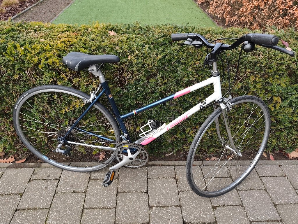 Retro koersfiets F Moser, Ophalen