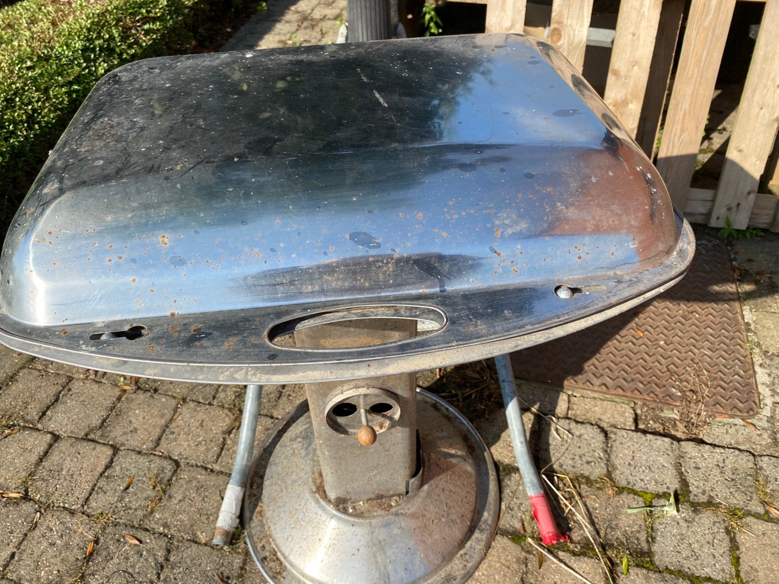 Bbq inox, Ophalen, Gebruikt