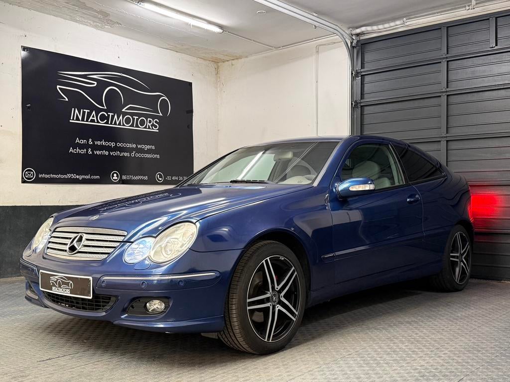 Mercedes-Benz C180 Kompressor 106.000 KM Automatique, Autos, Cuir, Essai à domicile, Achat, Beige