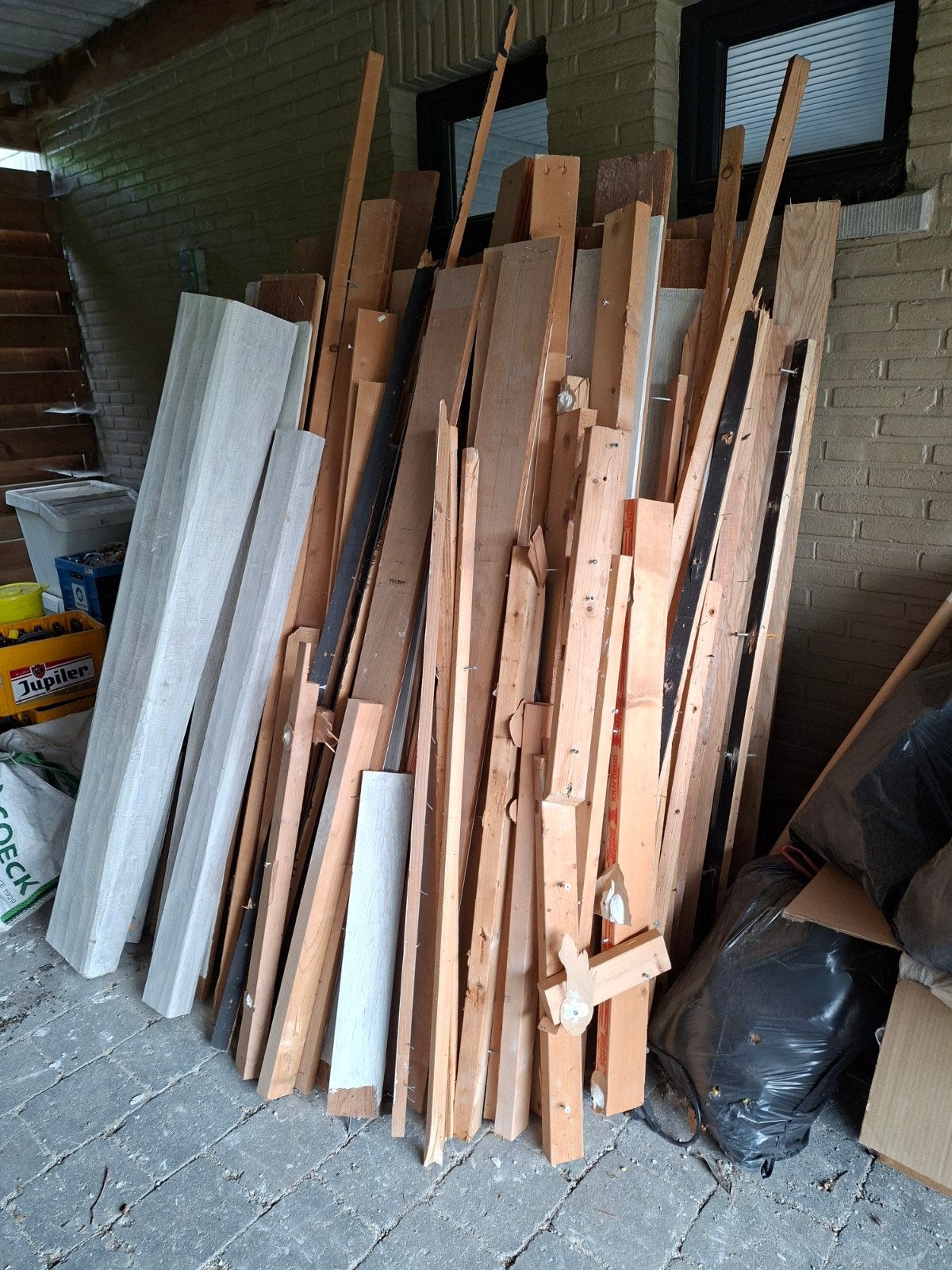 Droog hout, Doe-het-zelf en Bouw, Hout en Planken, Ophalen