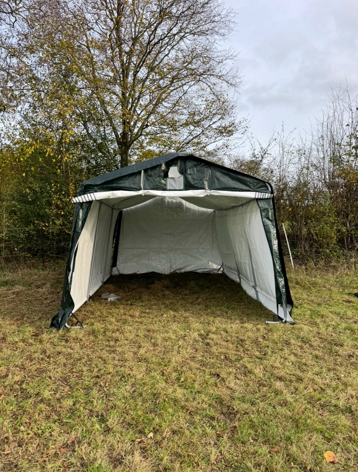 Tente garage / de rangement / stockage, Caravanes & Camping, Tentes, Enlèvement, Utilisé