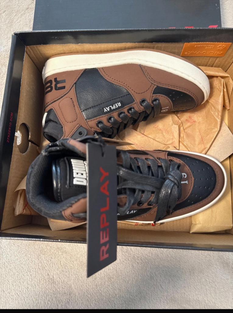 Replay schoenen, Vêtements | Hommes, Chaussures, Neuf, Chaussures à lacets, Brun, Enlèvement