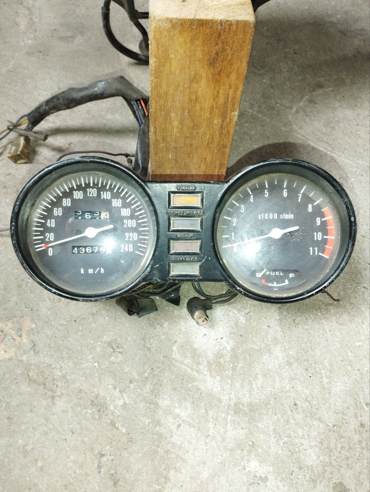 tableau de bord compteur/ compte tour, Motos, Enlèvement ou Envoi, Utilisé