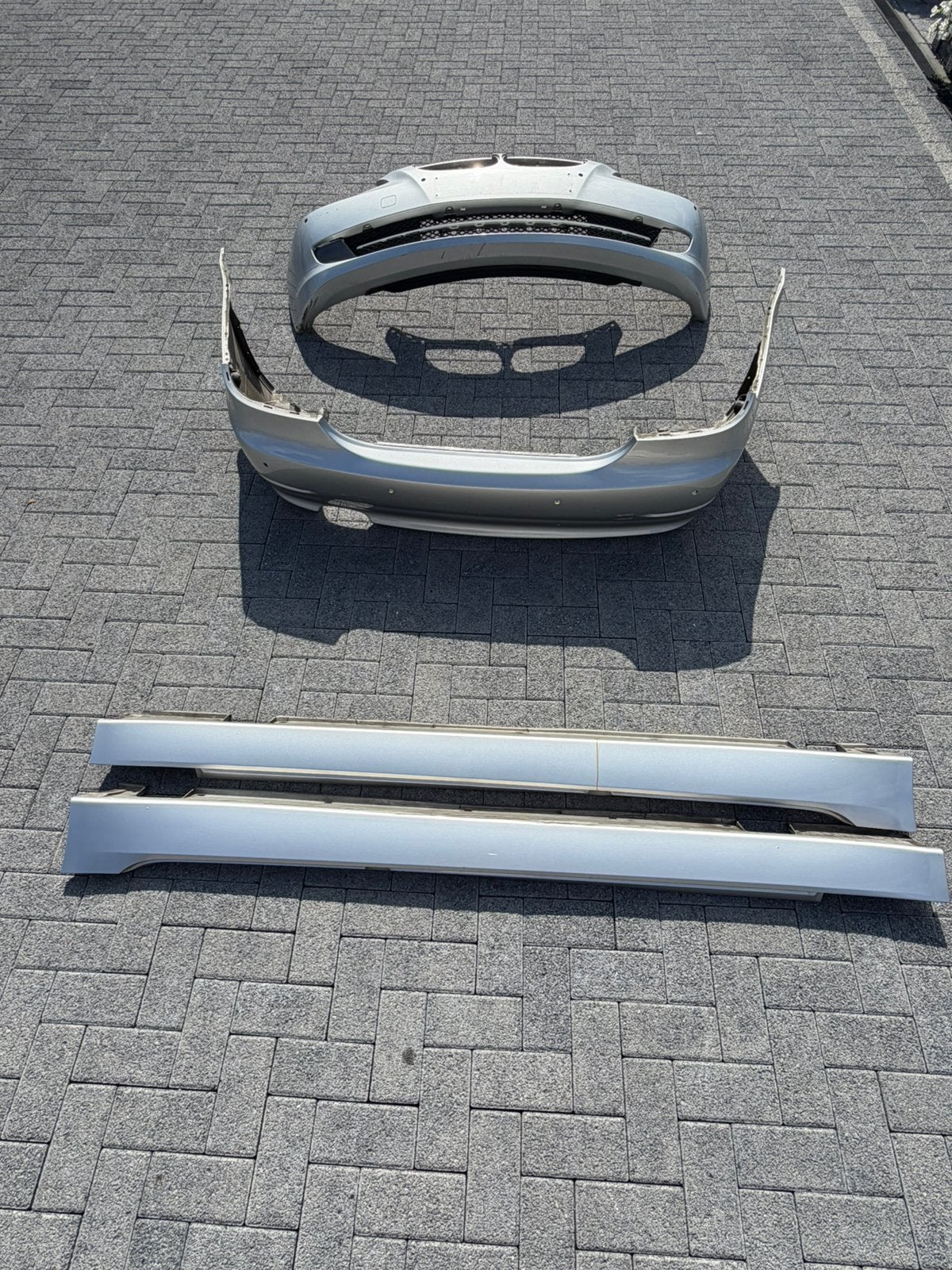 Bmw 5serie e60 voledige bumpers set, Auto-onderdelen, Ophalen, Gebruikt