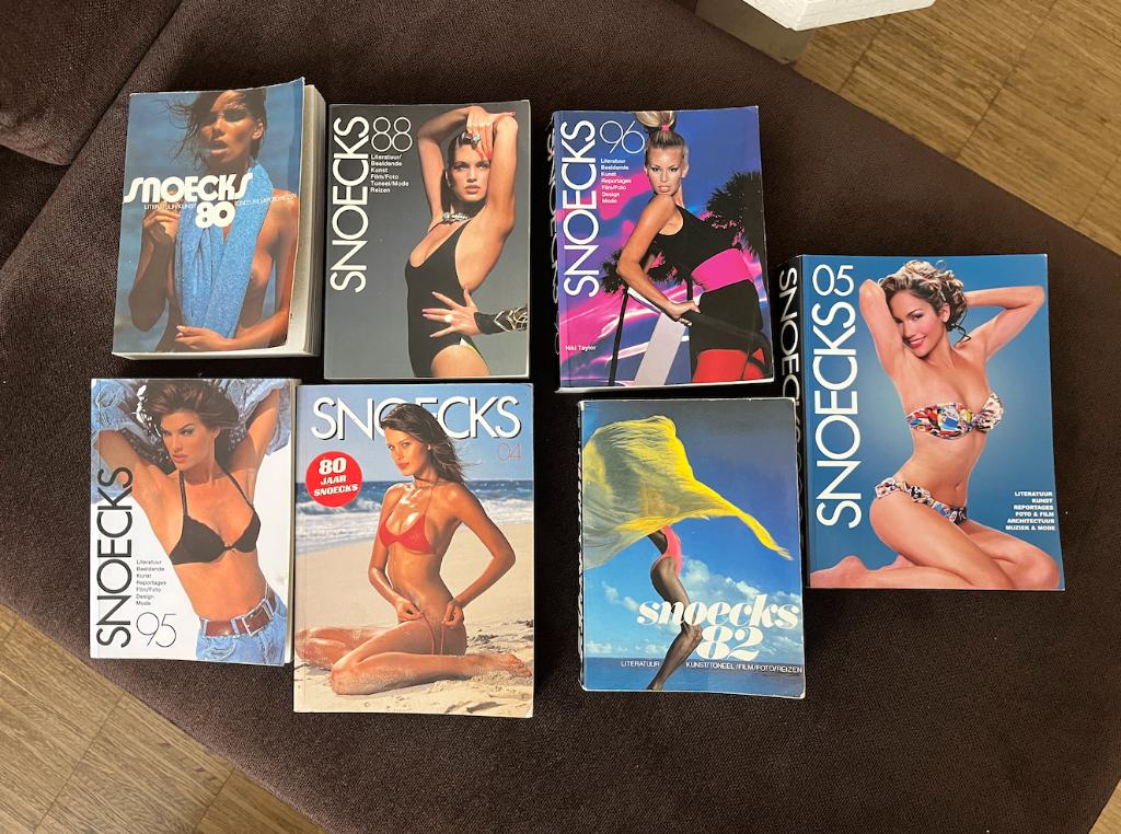 Verzameling van 7 Snoecks magazines / boeken, Livres, Journaux & Revues, Enlèvement ou Envoi, Utilisé, Autres types