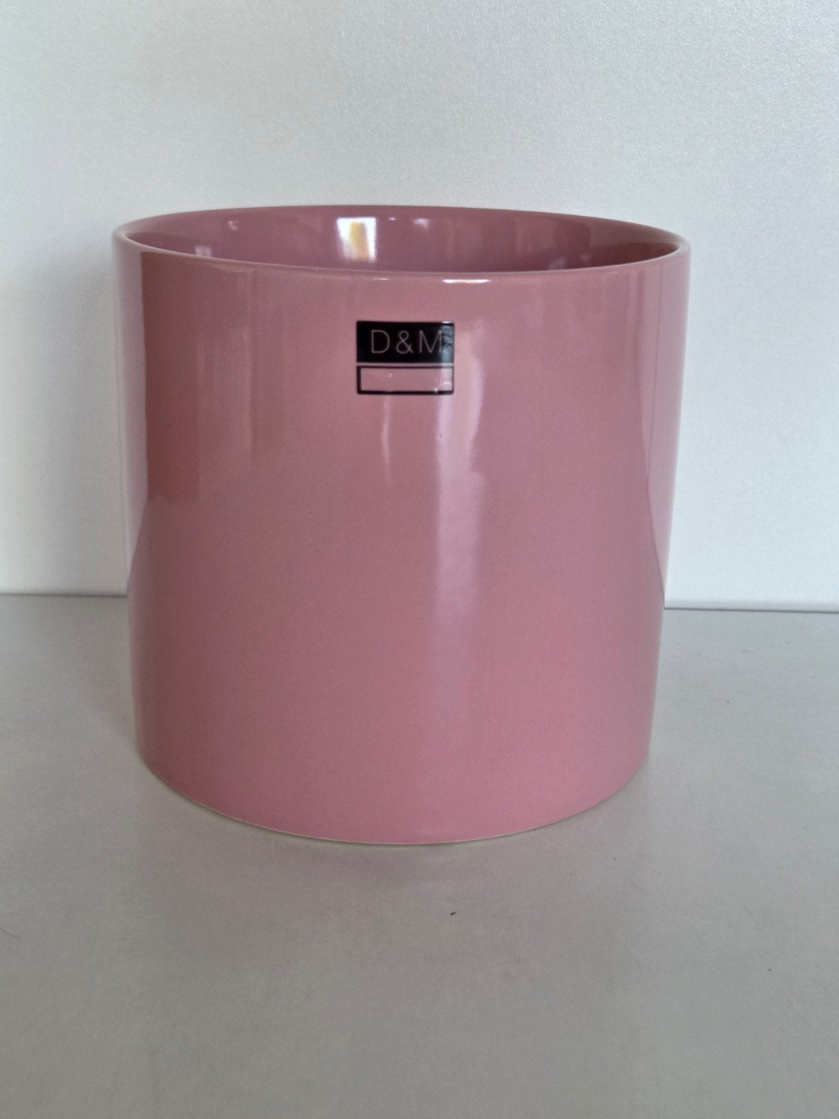 Pot de fleurs en céramique rose, Jardin & Terrasse, Enlèvement ou Envoi, Neuf