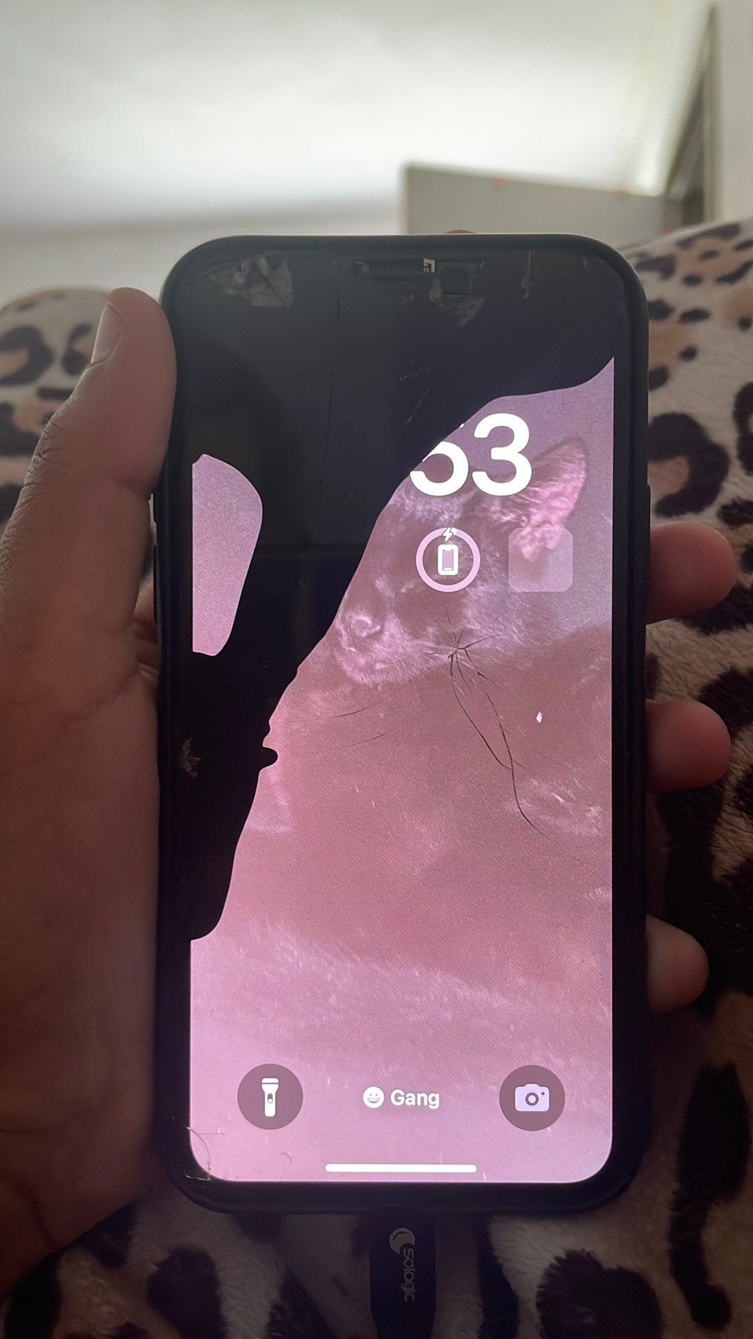 iPhone X 64GB Zwart – Werkt nog, Face ID defect kan ruilen, Ophalen, Gebruikt, Zwart, IPhone XS