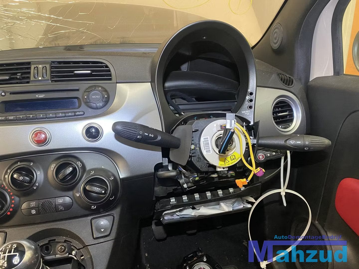 FIAT 500 Zwart stuurkolom schakelaar combischakelaar 2007+, Gebruikt, Stellantis Europe S.p.A., Info@stellantis.com, Corso Giovanni Agnelli 200
10135  Turin, IT