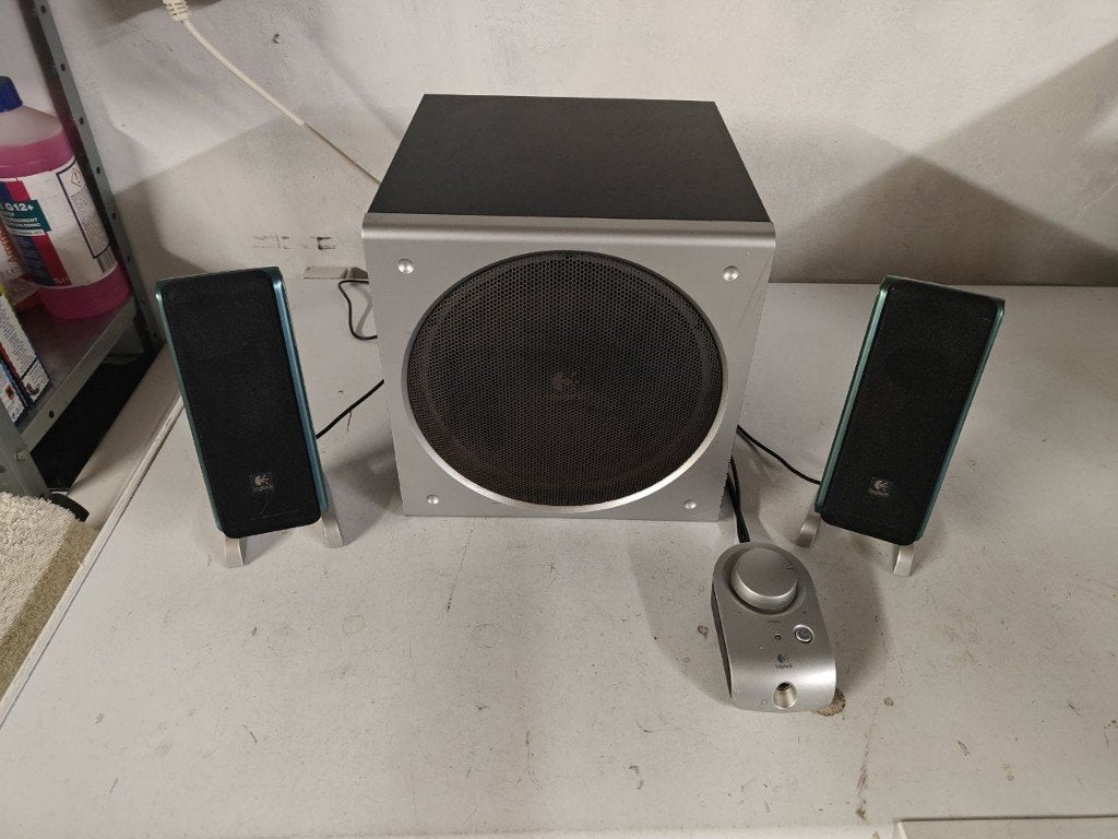 Boîtiers de son Logitch Z3 2.1, Enlèvement ou Envoi, Utilisé, Canal audio 2.1, Logitech