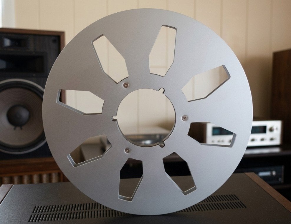 2 metal reels 26 cm, Audio, Tv en Foto, Bandrecorder, Verzenden