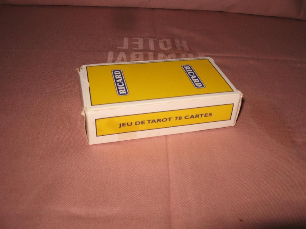 Cartes à jouer Ricard jaunes jeu de taro 78 cartes, Collections, Marques & Objets publicitaires, Enlèvement ou Envoi, Comme neuf