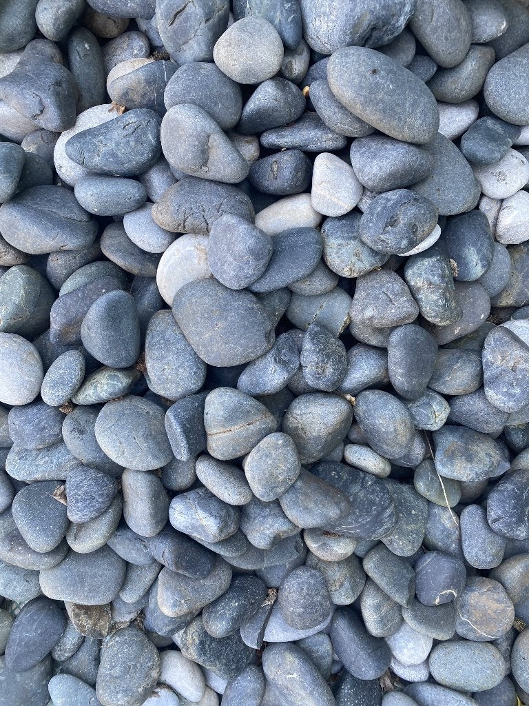 sierkeien " beach pebbles", Tuin en Terras, Grind, Keien en Split, Ophalen, Zo goed als nieuw