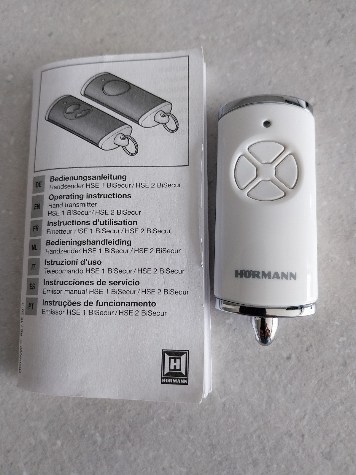 Afstandbediening, Ophalen