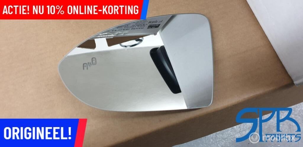 GOLF 7 SPIEGEL GLAS Spiegelglas links SIDE ASSIST VERWARMD, Neuf, Enlèvement ou Envoi, Volkswagen, Volkswagen