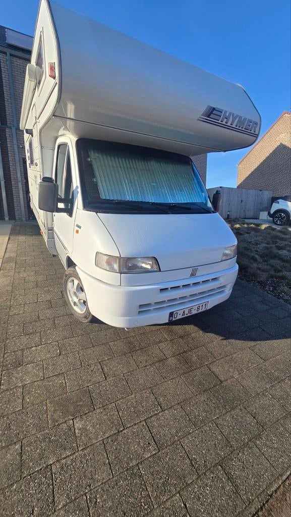 Camp Hymer 145 000 km 2.5TDI entièrement rénové, Caravanes & Camping, Camping-cars, Particulier, Hymer, Chauffage annulaire, Douche