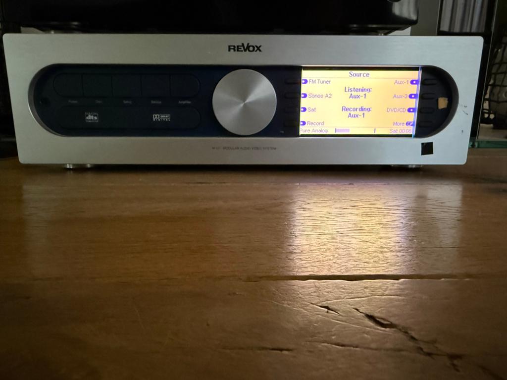 Revox M51 multi room versterker, Autres marques, Enlèvement, Revox, 70 watts ou plus