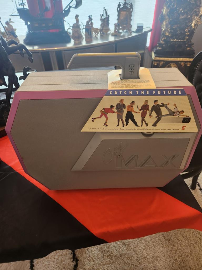 Vintage Space Age 'City MAX' Attachékoffer – Michael Pfeiffe, Ophalen