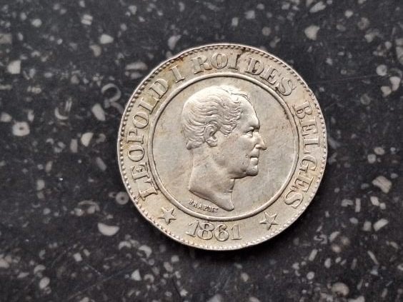 20 Cent - 1861, Timbres & Monnaies, Envoi, Autre, Monnaie en vrac