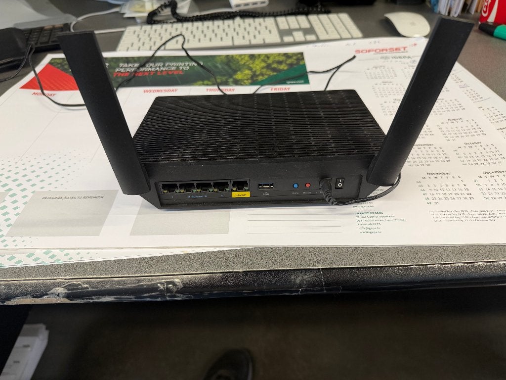 router Linksys MR55WH, Ophalen of Verzenden, Gebruikt, Router, LinkSys - Cisco