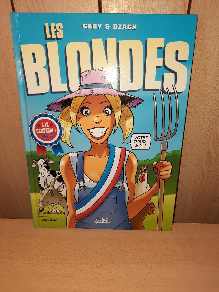 Les Blondes tome 26, Enlèvement ou Envoi, Utilisé