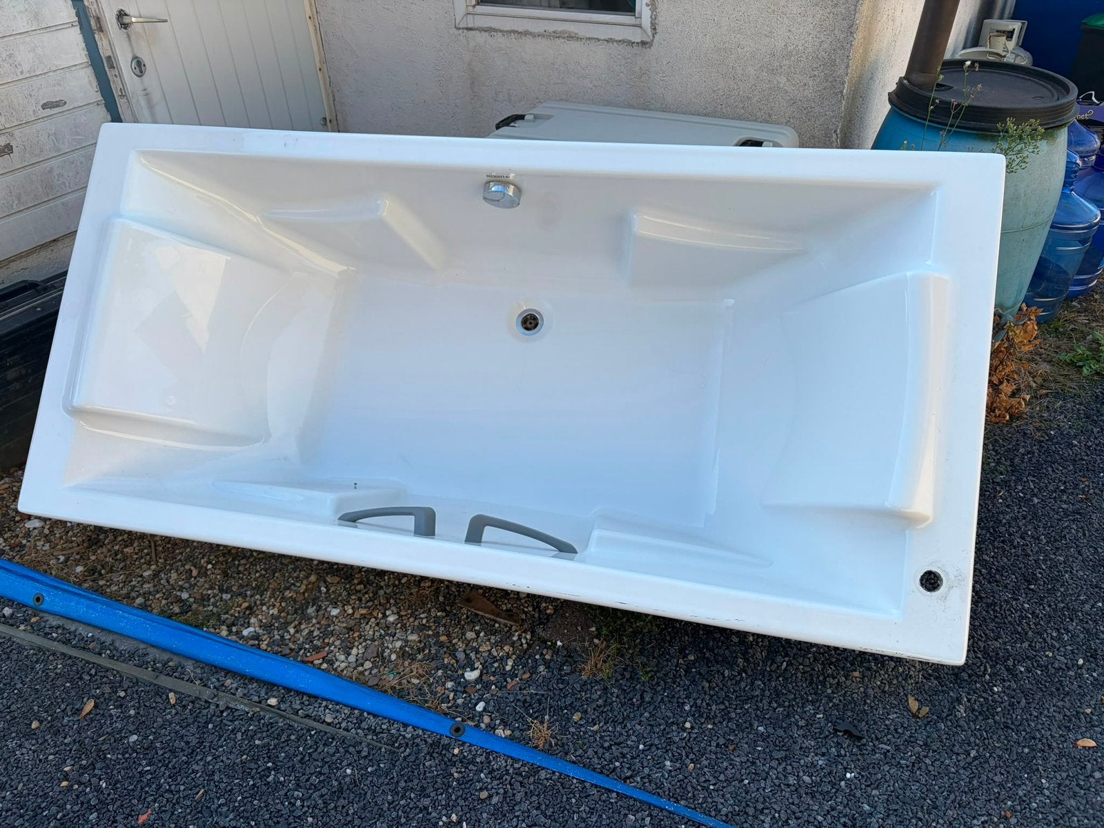 Allibert Lodge Duo inbouw ligbad – 180  80 cm – wit, Enlèvement, Comme neuf