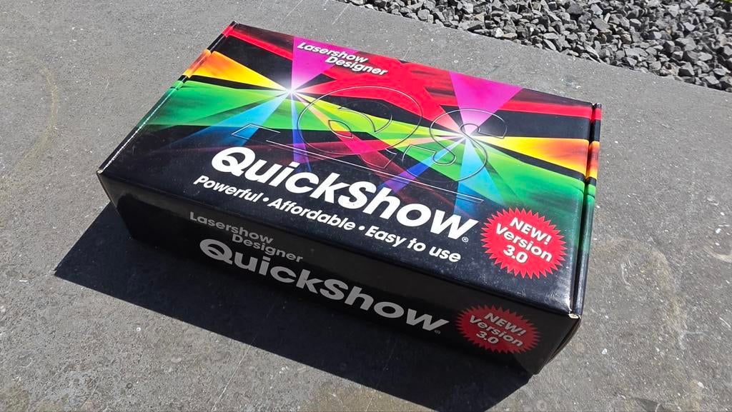 Pangolin Quickshow FB3, ilda laser sturing, Ophalen