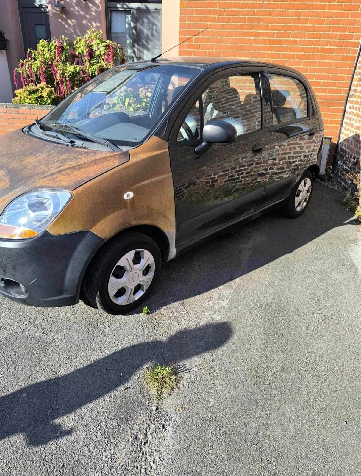 Chevrolet matiz  noir, Auto's, Chevrolet, Zwart, Matiz, Zwart, 5 zetels