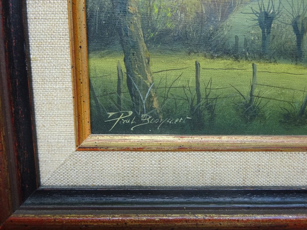 Paul Boonaert, doek, 24 x 30 cm, Herfst 1979, Ophalen of Verzenden