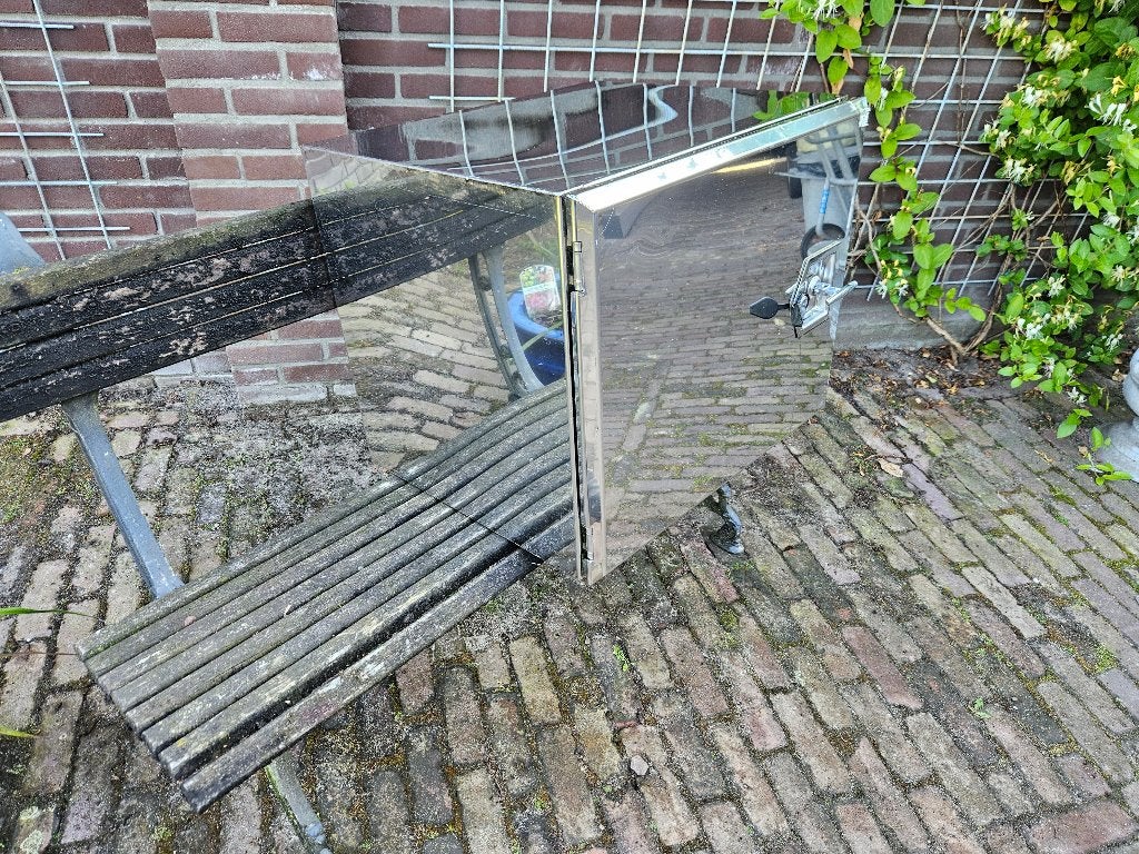 ZGAN, RVS gereedschapskist, Afmetingen Lang 60 cm, Ophalen, Zo goed als nieuw