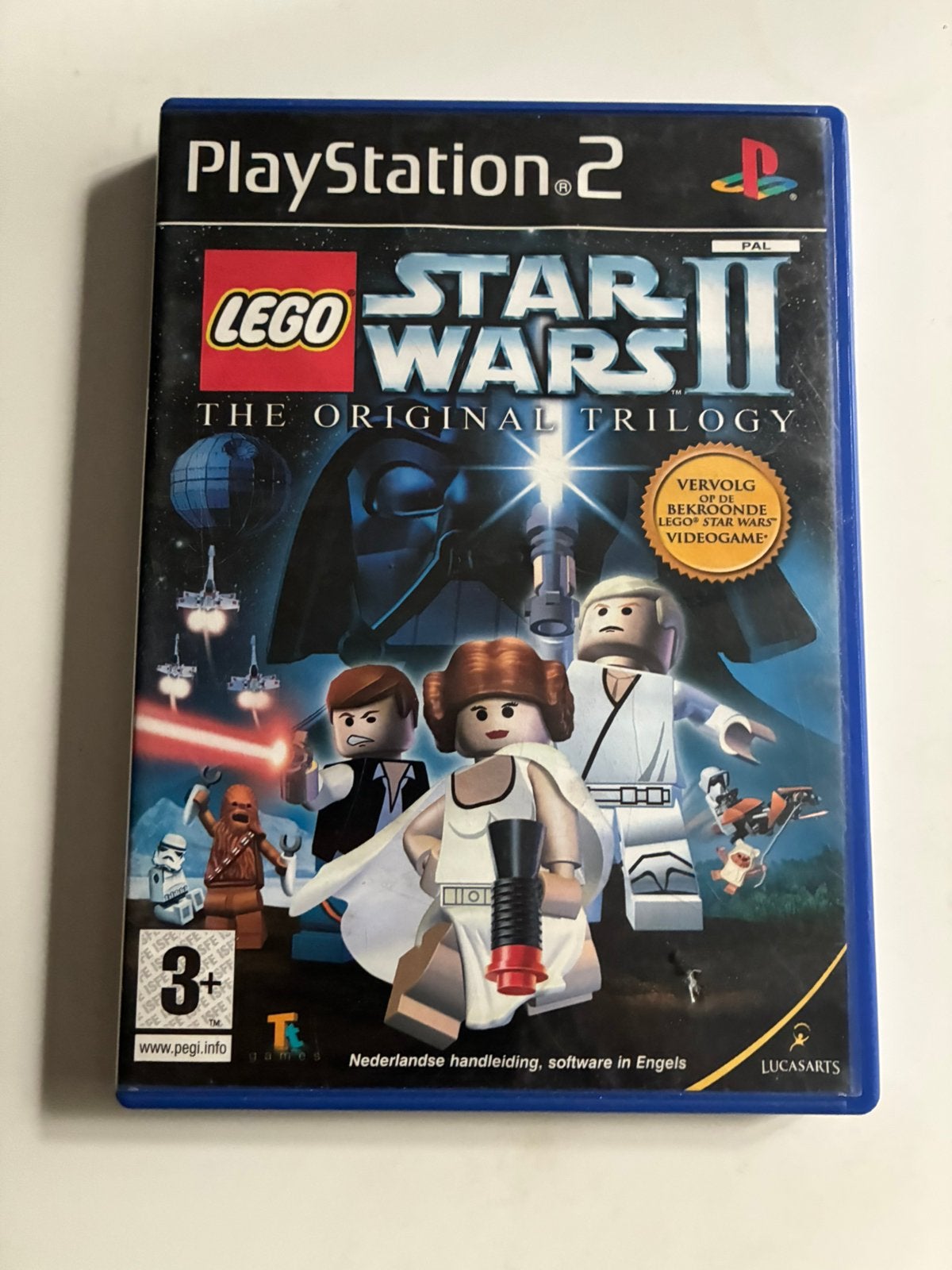 LEGO Star Wars II: The Original Trilogy PS2, Ophalen of Verzenden, Zo goed als nieuw