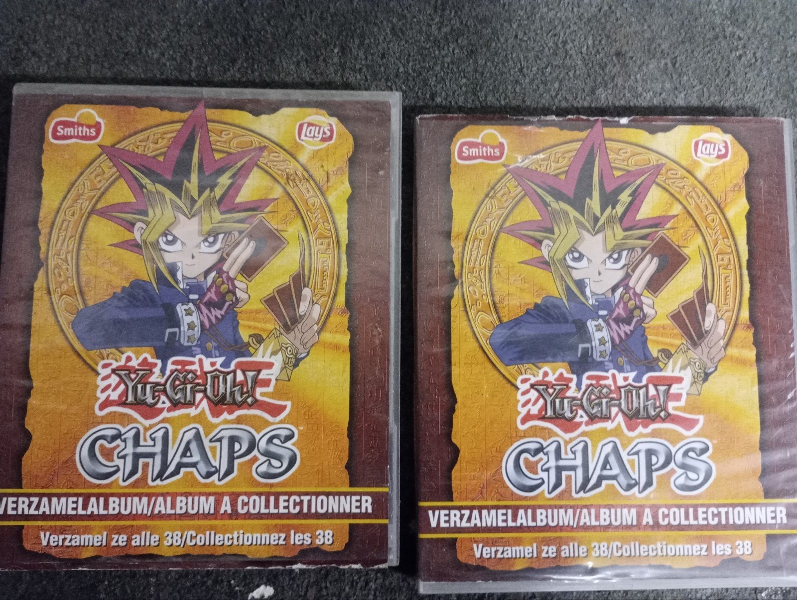 2 YU-GI-HO verzamel boeken caps te koop, Enlèvement