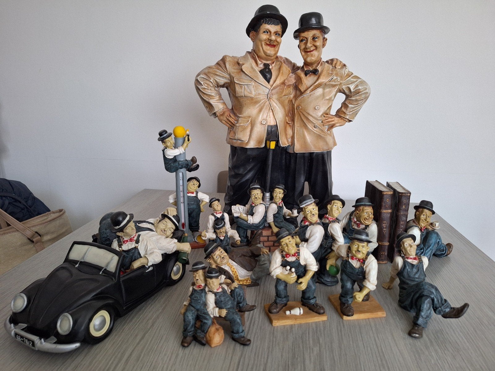Laurel en Hardy, Ophalen