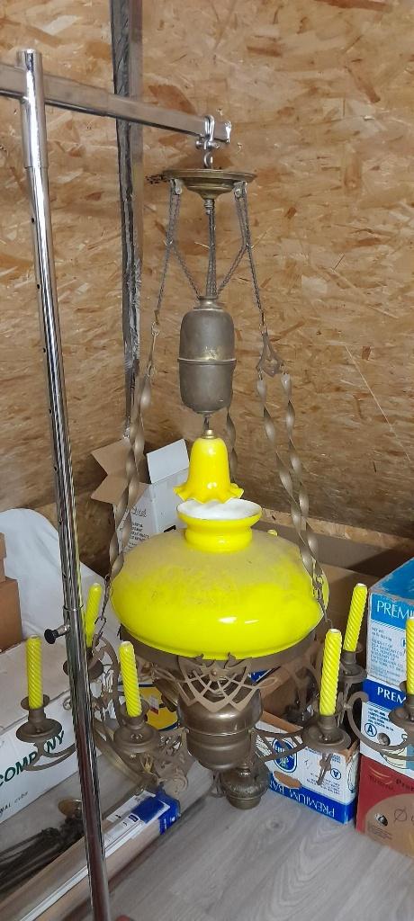 Luster Lampe Belge in ART DECO stijl, Enlèvement