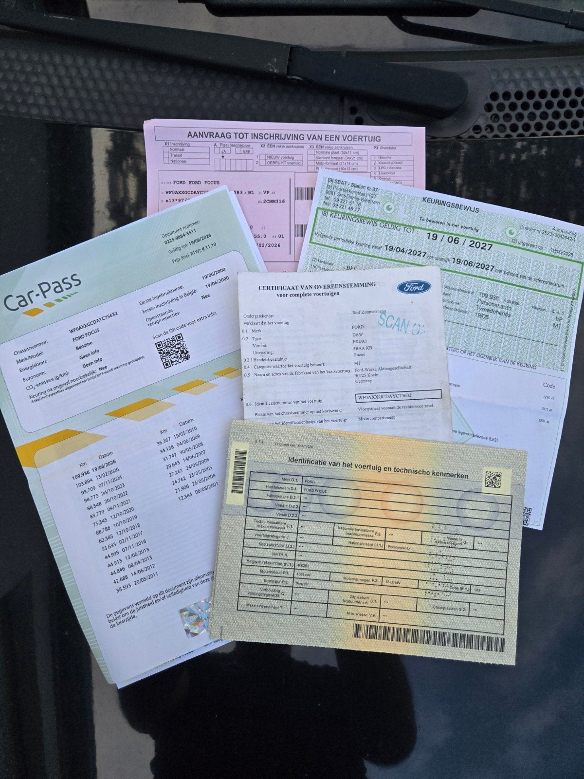 GEKEURD VOOR VERKOOP, Stof, Elektrische ramen, Zwart, Overige kleuren