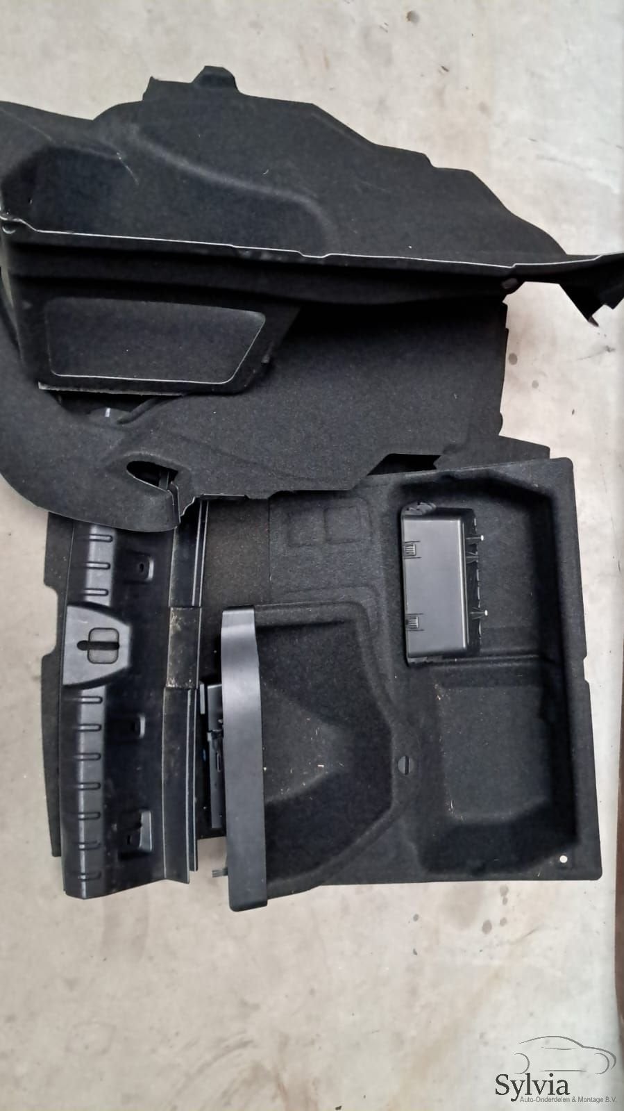 Bekleding set  kofferbak bagageruimte Antraciet / zwart  BMW, -, Utilisé, -, -