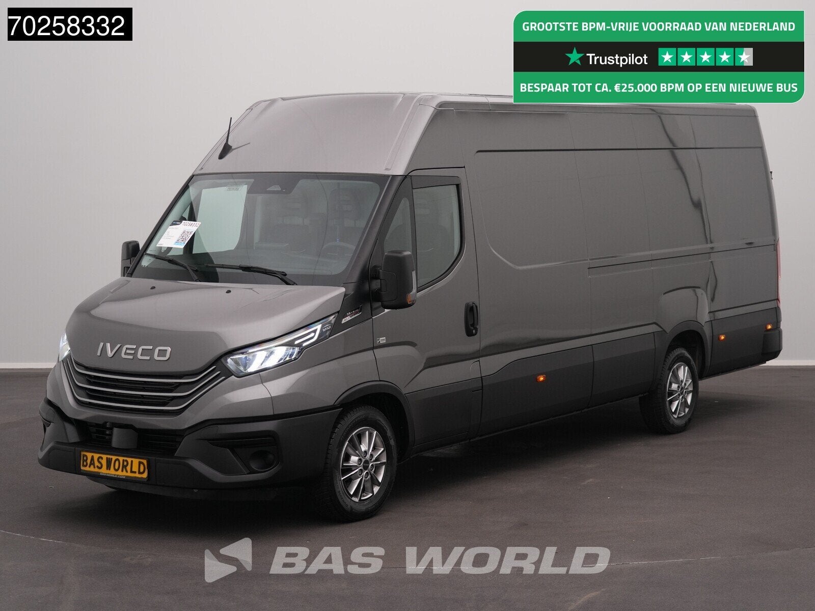 Iveco Daily 35S21 BPM VRIJ! 3.0L Automaat 210PK L3H2 2025-Mo, Neuf, Argent ou Gris, Achat, Euro 6