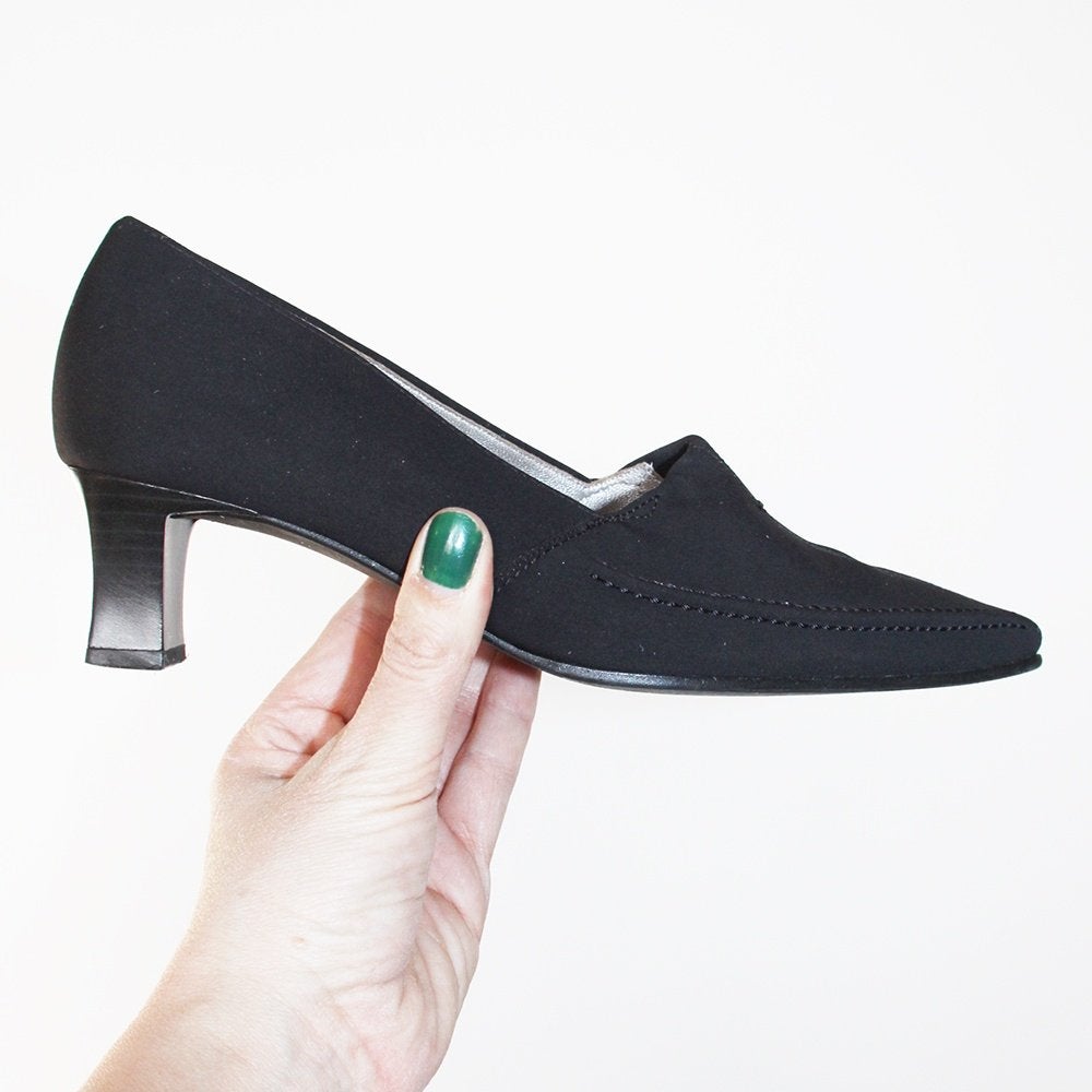 Zeer Mooie Zwarte Gabor Comfort Pumps s16 (Maat G4/37) €65,-, Kleding | Dames, Schoenen, Pumps, Verzenden, Gabor Comfort, Zwart