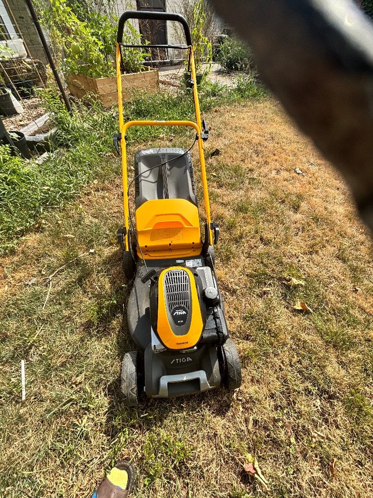 Grasmaaier, Tuin en Terras, Grasmaaiers, Ophalen, Cirkelmaaier, Zo goed als nieuw, Opvangbak