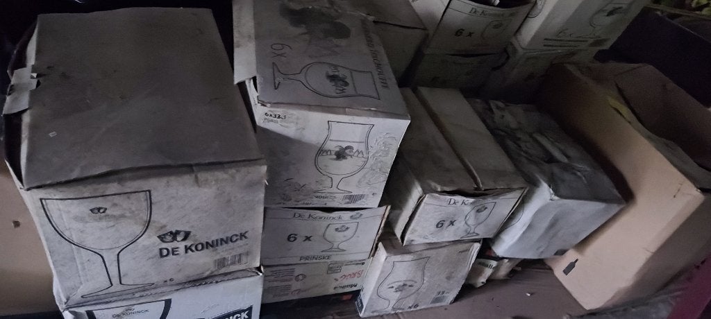 Bierglazen  partij, Verzamelen, Ophalen, Nieuw, Bierglas