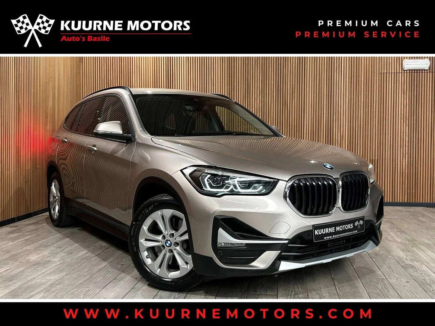 BMW X1 xDrive25e Led/Leder/Hud/GpsPro/Cam/Pdc/Bt *1j garanti, Auto's, 4 deurs, Gebruikt, Lichtsensor, Leder