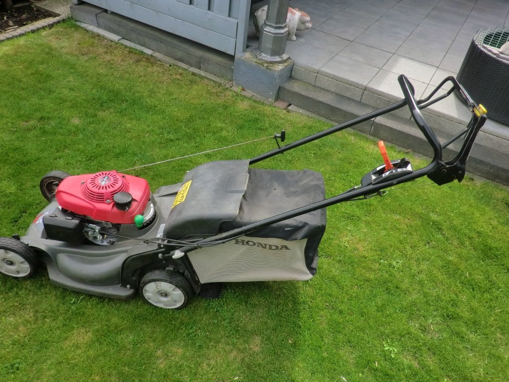 Honda HRX537 grasmaaier hydrostaat/Mulch nette staat, Tuin en Terras, Ophalen, Cirkelmaaier, Honda, Gebruikt