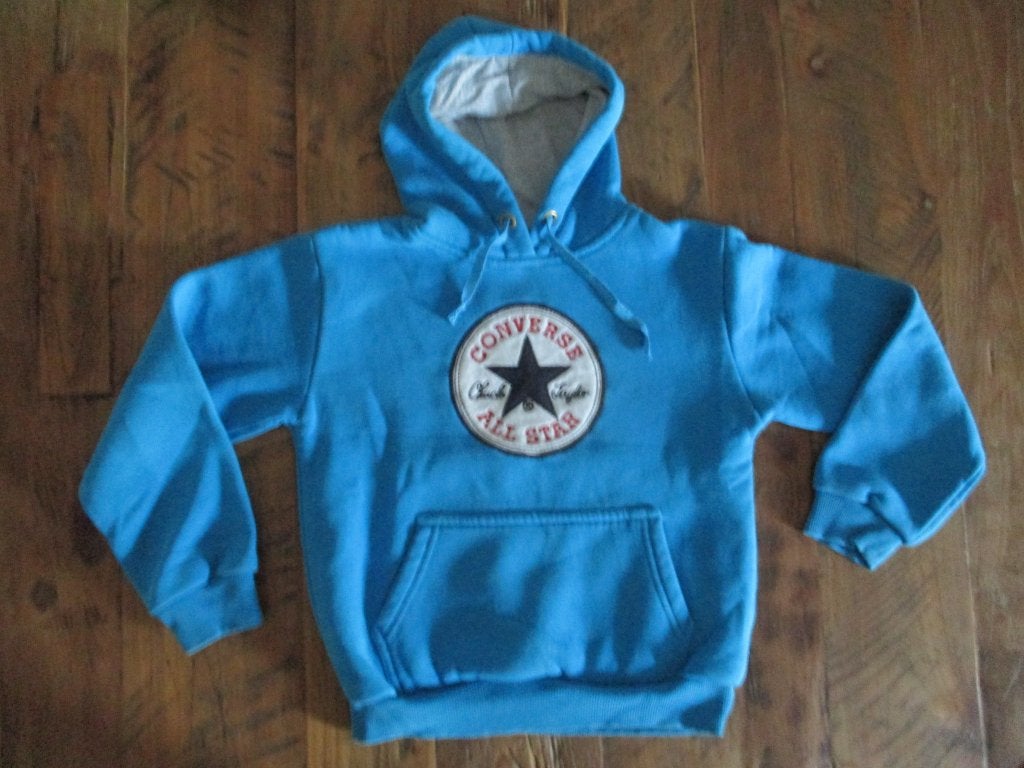 converse all star hoodie trui fleece kindertrui jongenmeisje, Gebruikt, Jongen of Meisje, Trui of Vest, Converse all star