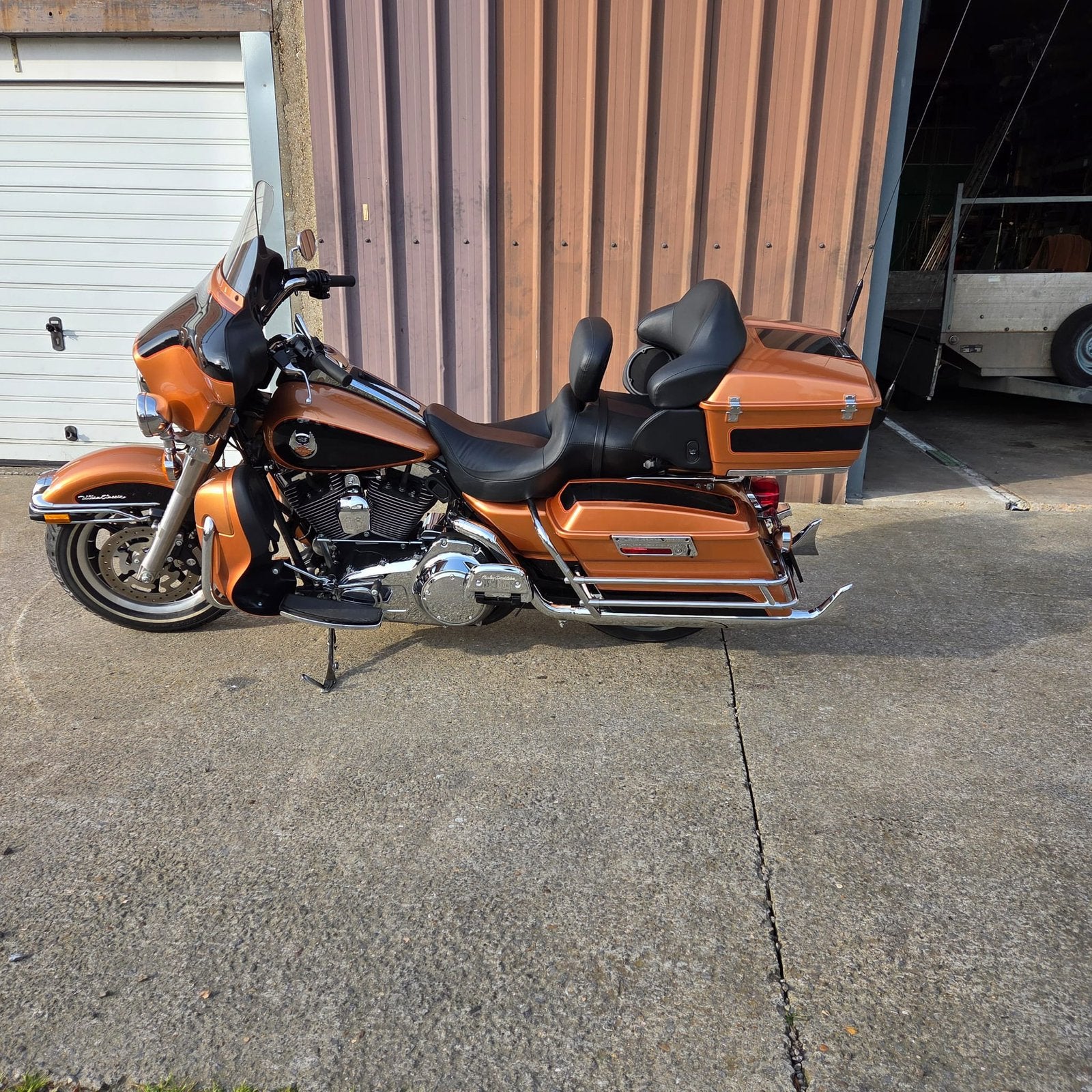 Harley-Davidson Ultra Classic 105th Anniversary – 4000km, Motoren, Motoren | Harley-Davidson, 2 cilinders, ABS, Gebruikt, Particulier