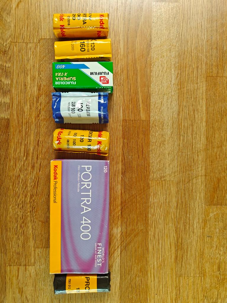 120 colour film Kodak Portra 400 fujifilm, Enlèvement ou Envoi