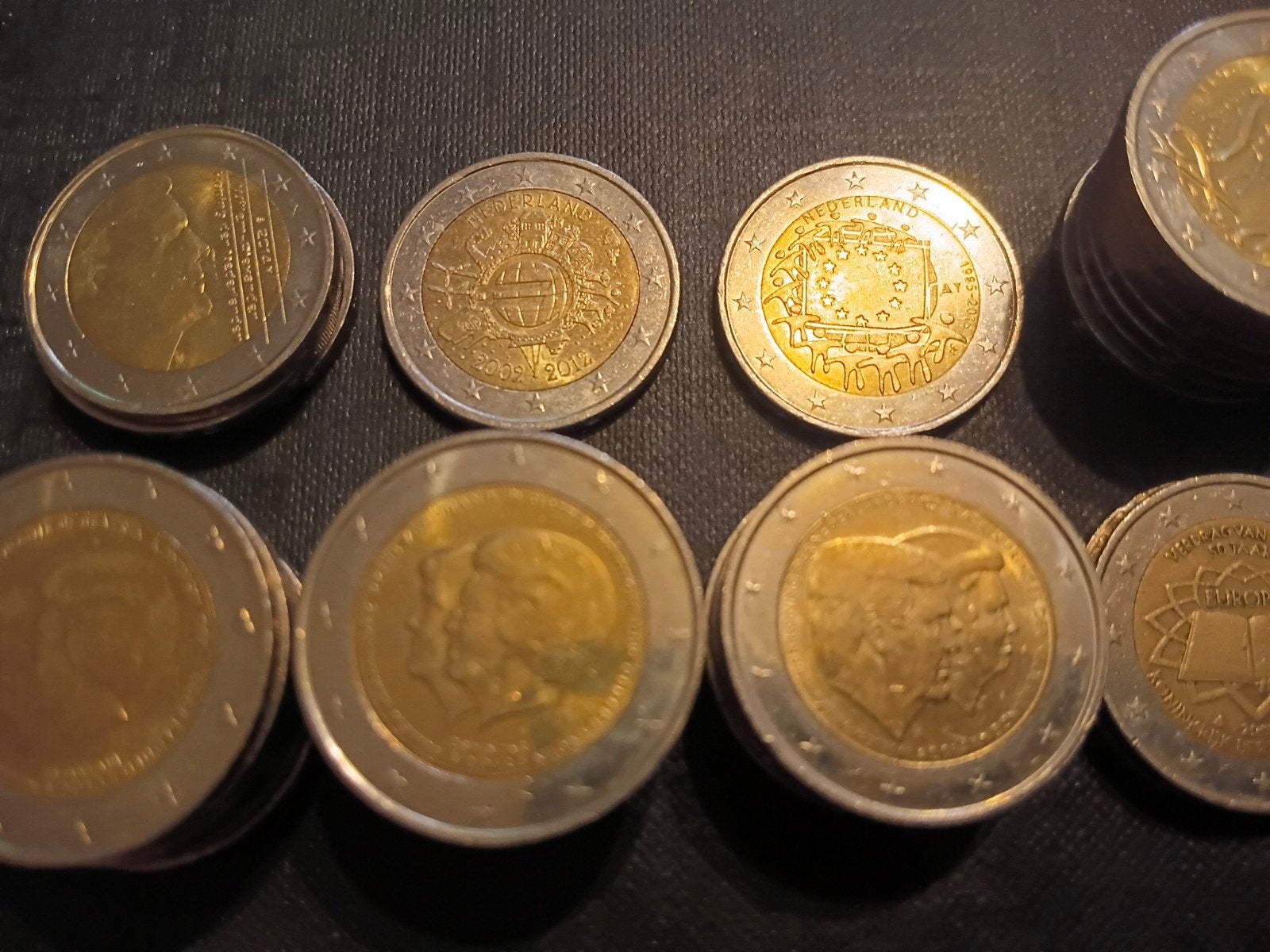 9 verschillende 2 euro Nederlandse munstukken, Enlèvement, 2 euros
