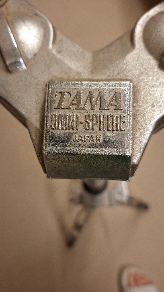 Vintage Tama Omni-sphere dubbeleTom standaard tomhouder, Ophalen, Gebruikt, Tama