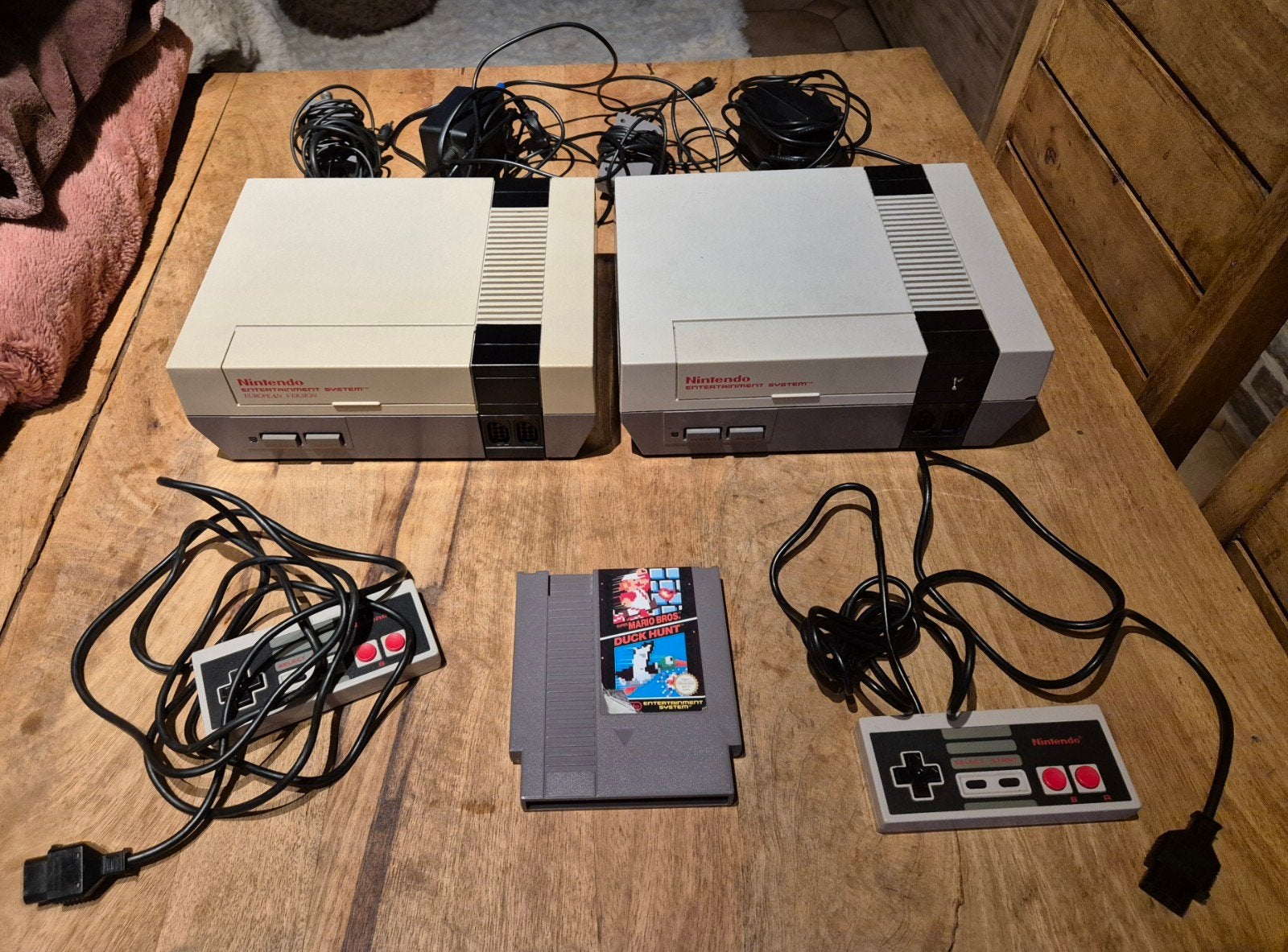 Nintendo nes, Games en Spelcomputers, Spelcomputers | Nintendo NES, Ophalen, Met 2 controllers