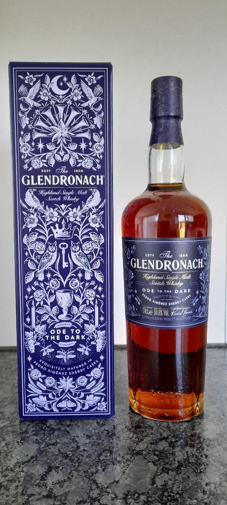 Glendronach Whisky Ode to the dark., Neuf, Autres régions, Enlèvement ou Envoi, Pleine